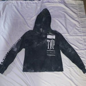 Twenty One Pilots cropped sweatshirt